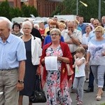 Powitanie ikony MB Częstochowskiej w parafii MB Nieustającej Pomocy w Łowiczu