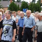 Powitanie ikony MB Częstochowskiej w parafii MB Nieustającej Pomocy w Łowiczu