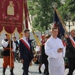 Powitanie ikony MB Częstochowskiej w katedrze łowickiej