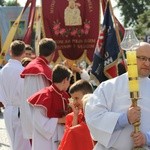 Powitanie ikony MB Częstochowskiej w katedrze łowickiej