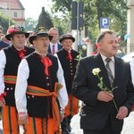 Powitanie ikony MB Częstochowskiej w katedrze łowickiej