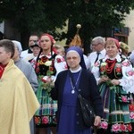 Powitanie ikony MB Częstochowskiej w katedrze łowickiej