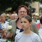 Powitanie ikony MB Częstochowskiej w katedrze łowickiej