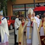 Powitanie ikony MB Częstochowskiej w katedrze łowickiej