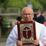 Powitanie ikony MB Częstochowskiej w katedrze łowickiej