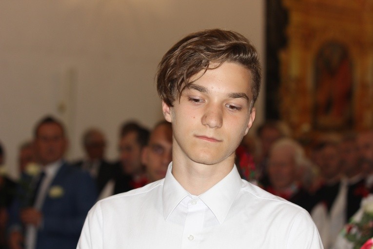 Powitanie ikony MB Częstochowskiej w katedrze łowickiej