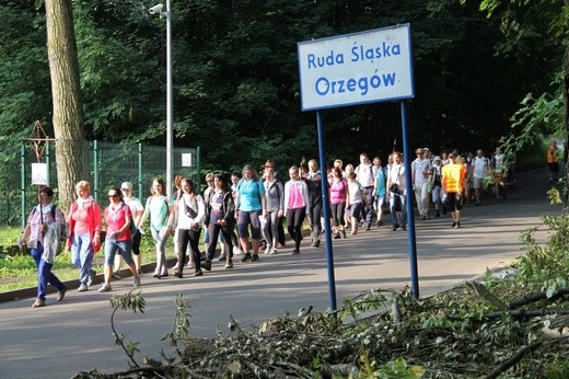 Pielgrzymka z Rudy i Orzegowa