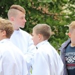 Służba liturgiczna ołtarza w Gietrzwałdzie