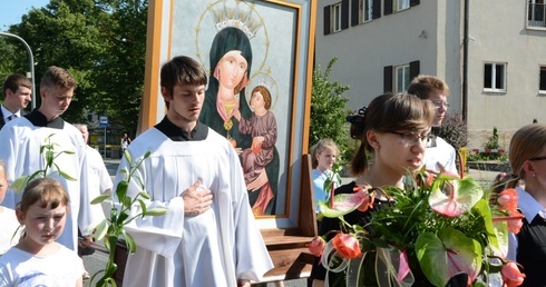 Matka Boża Opolska na ulicach miasta