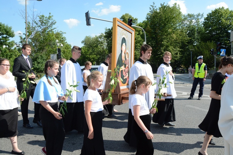 Matka Boża Opolska na ulicach miasta