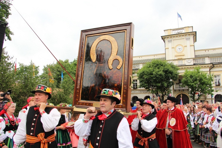 Pożegnanie ikony MB Częstochowskiej w diecezji łowickiej cz. I