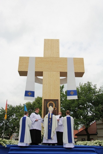 Pożegnanie ikony MB Częstochowskiej w diecezji łowickiej cz. I