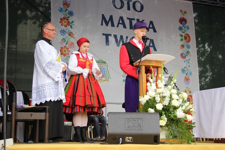 Pożegnanie ikony MB Częstochowskiej w diecezji łowickiej cz. I