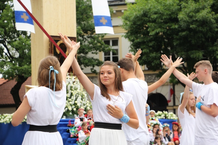 Pożegnanie ikony MB Częstochowskiej w diecezji łowickiej cz. I