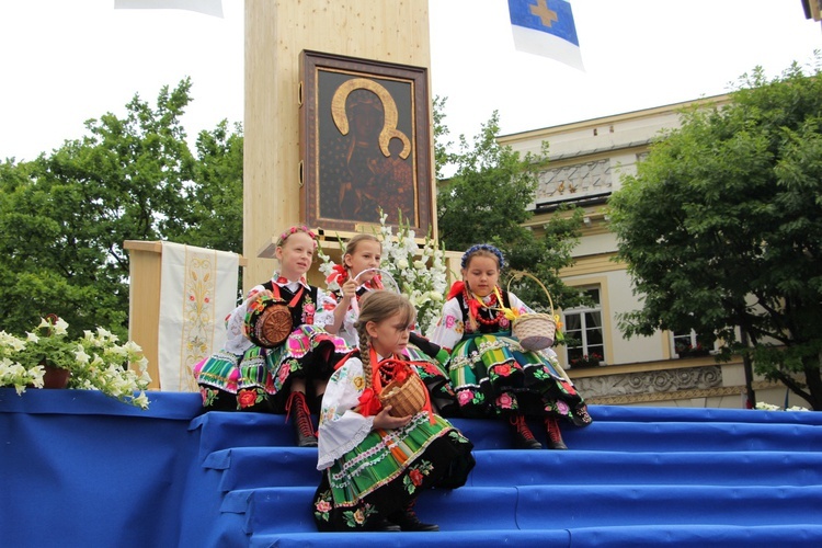 Pożegnanie ikony MB Częstochowskiej w diecezji łowickiej cz. I