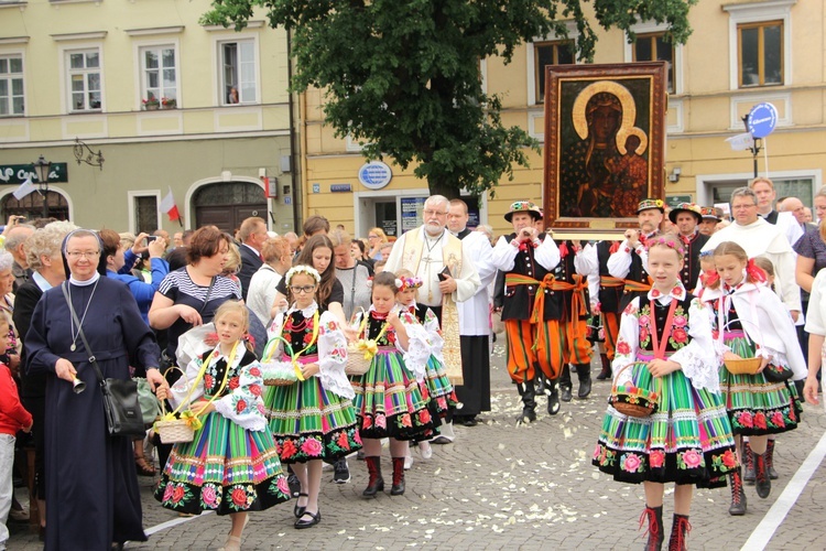 Pożegnanie ikony MB Częstochowskiej w diecezji łowickiej cz. I