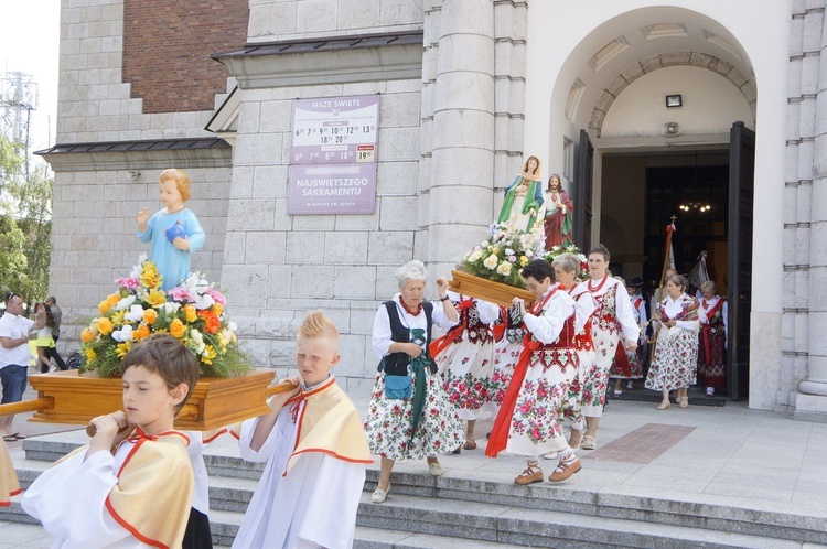 Uroczystości odpustowe w parafii NSPJ w Nowym Targu 