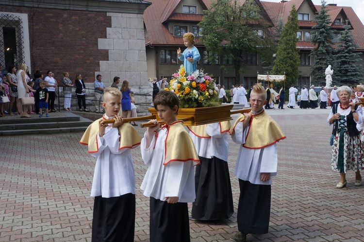 Uroczystości odpustowe w parafii NSPJ w Nowym Targu 