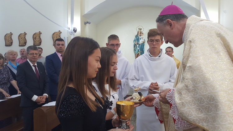 Konsekracja kościoła w Chromtau