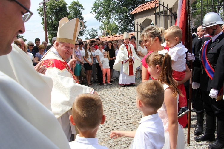 Obchody  50. rocznicy milenium chrztu Polski w Tumie