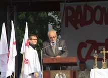 Za obecność podczas uroczystości dziękował Zdzisław Maszkiewicz.