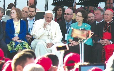 Dla wszystkich pielgrzymów spotkanie z papieżem Franciszkiem było ogromnym przeżyciem.