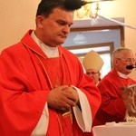 Odsłonięcie epitafium śp. abp. Z. Zimowskiego w Kupieninie