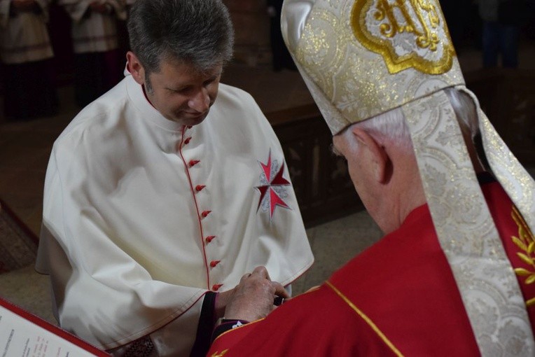 Instalacja kapituły kolegiackiej w Strzegomiu