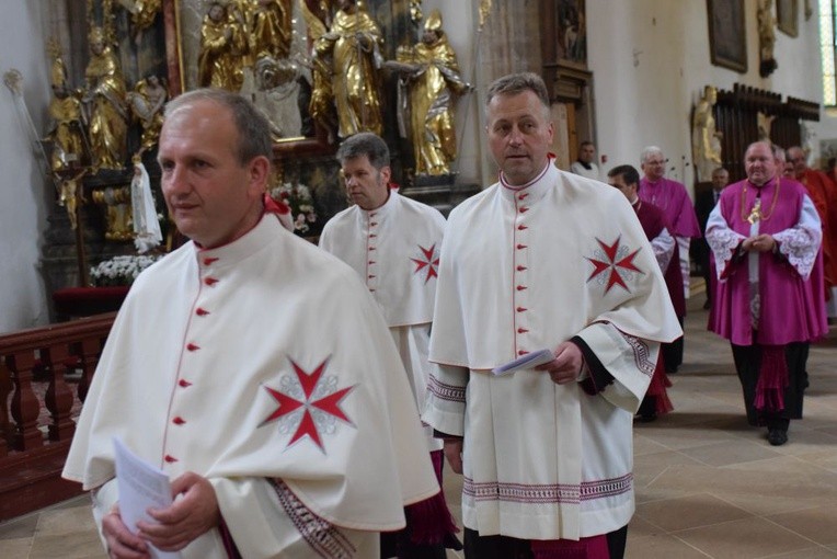 Instalacja kapituły kolegiackiej w Strzegomiu