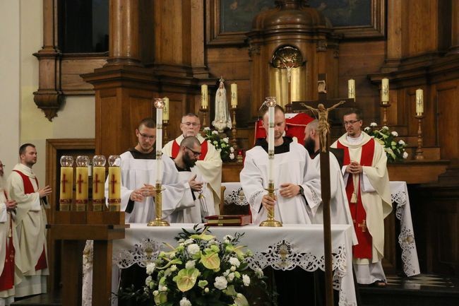 Odpust u kapucynów na Krakowskim Przedmieściu