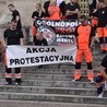 Protest ratowników medycznych w Katowicach