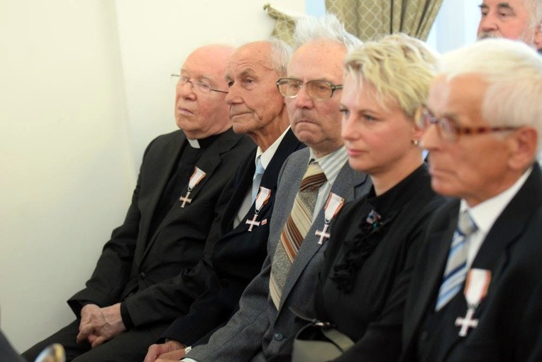 Wręczenie Krzyży Wolności i Solidarności