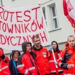 Protest ratowników medycznych