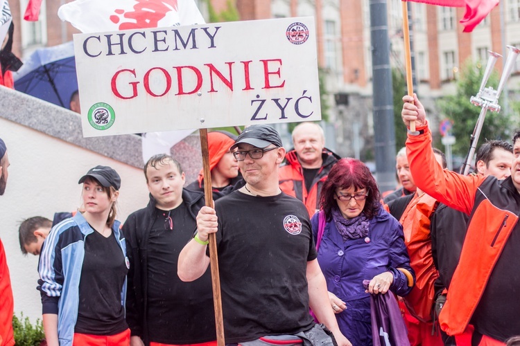 Protest ratowników medycznych