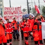 Protest ratowników medycznych