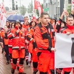 Protest ratowników medycznych