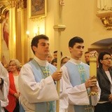 Kard. Stanisław Dziwisz w bazylice w Hałcnowie