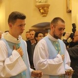Kard. Stanisław Dziwisz w bazylice w Hałcnowie