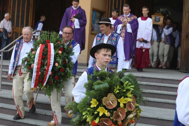 Ostatnie pożegnanie śp. ks. kan. Franciszka Janczego