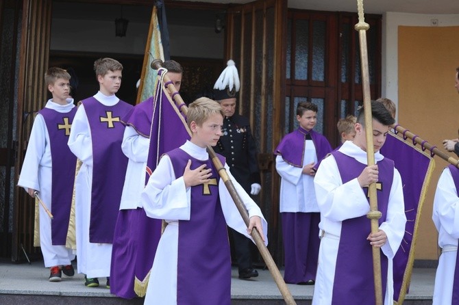 Ostatnie pożegnanie śp. ks. kan. Franciszka Janczego