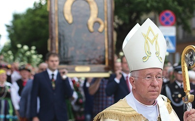 Jako pierwszy swoimi refleksjami  po peregrynacji podzielił się biskup ordynariusz.