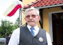 ▲	Zbigniew Łeńczuk pomagał przy budowie kościóła jako 8-latek.