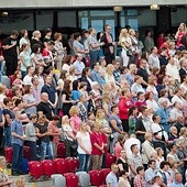 ▲	Rekolekcje odbyły się 1 lipca na Stadionie Narodowym w Warszawie. 