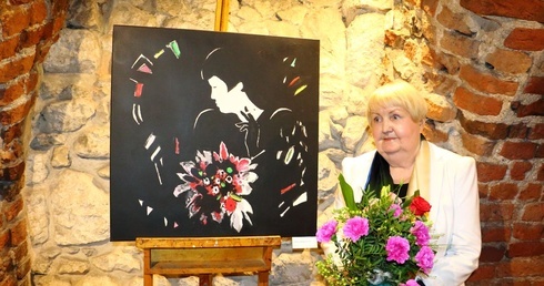 Jest malarską indywidualnością