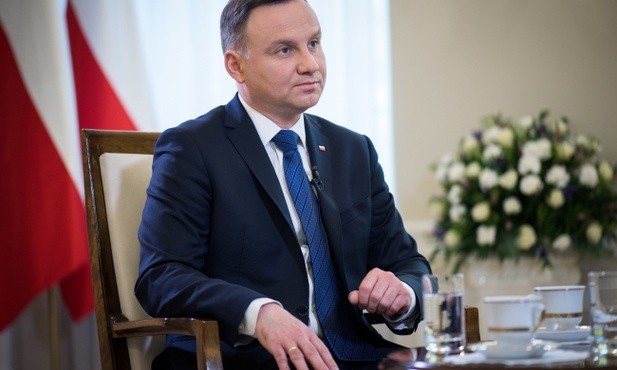 Prezydent A. Duda: Wizyta prezydenta Trumpa jest naprawdę niezwykle ważna