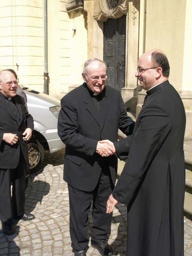 Kardynał Meisner u św. Jadwigi