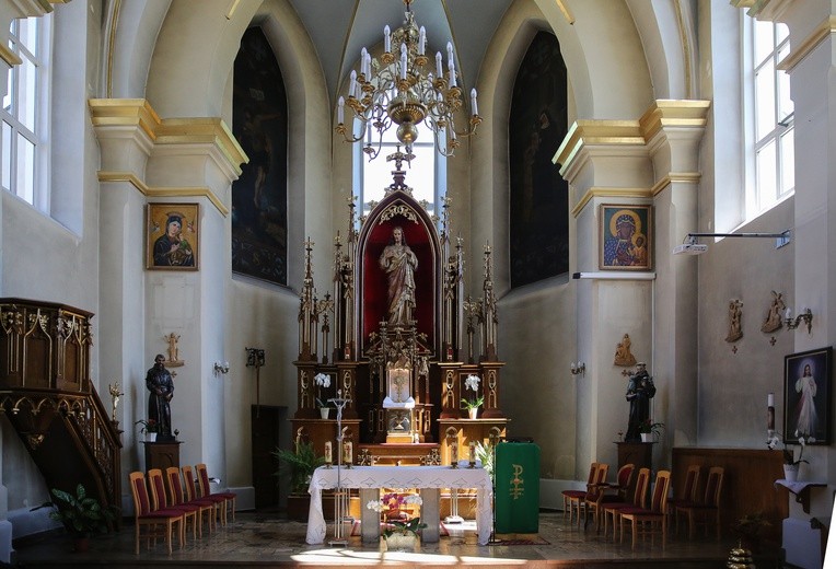 U sióstr bernardynek w Kończyskach...