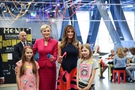 Pierwsze damy USA i Polski w Belwederze i CN Kopernik