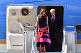 Trump przyleciał do Niemiec, gdzie weźmie udział w szczycie G20