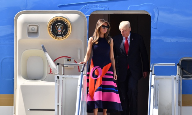 Trump przyleciał do Niemiec, gdzie weźmie udział w szczycie G20